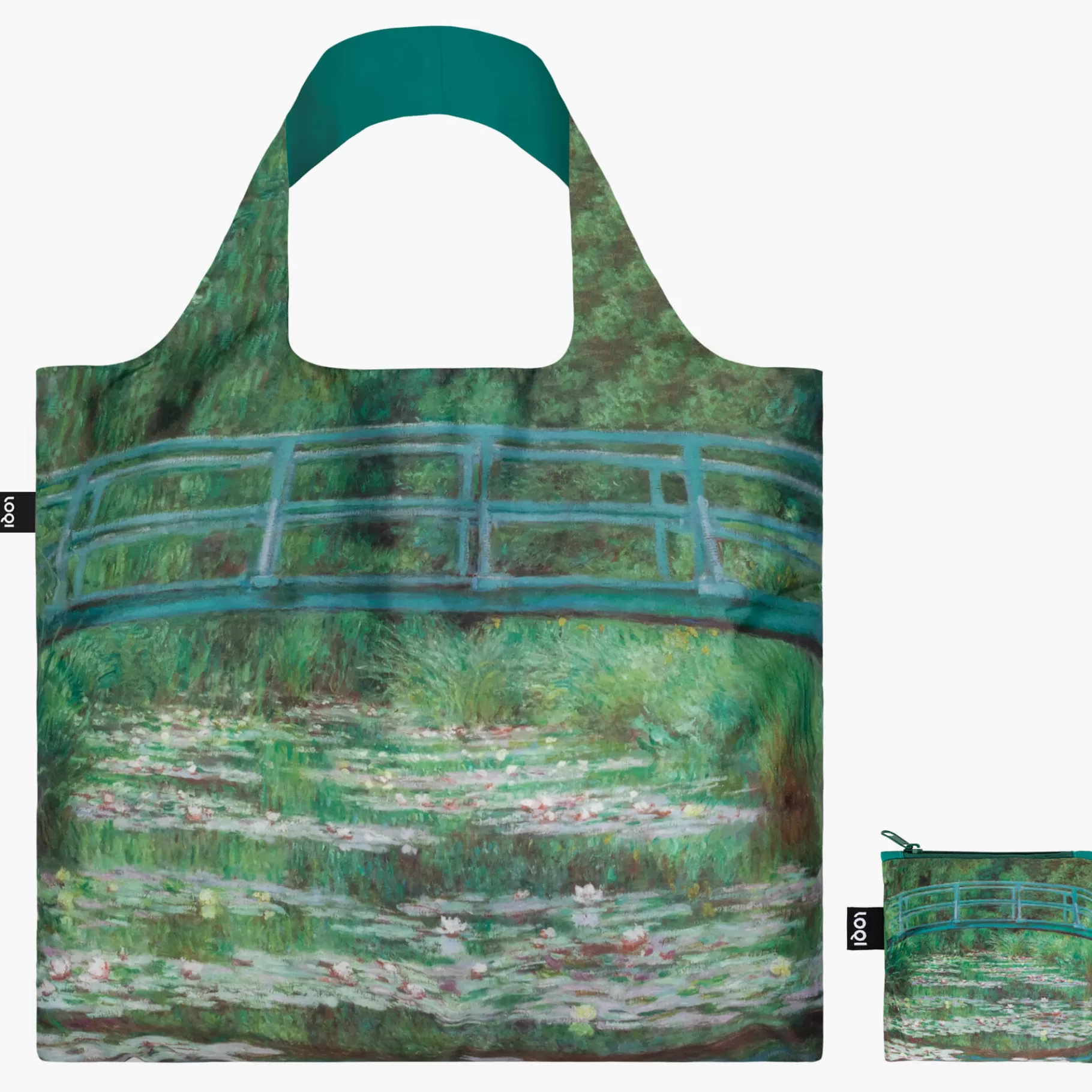 LOQI CLAUDE MONET Sac recyclé Passerelle japonaise* Sacs