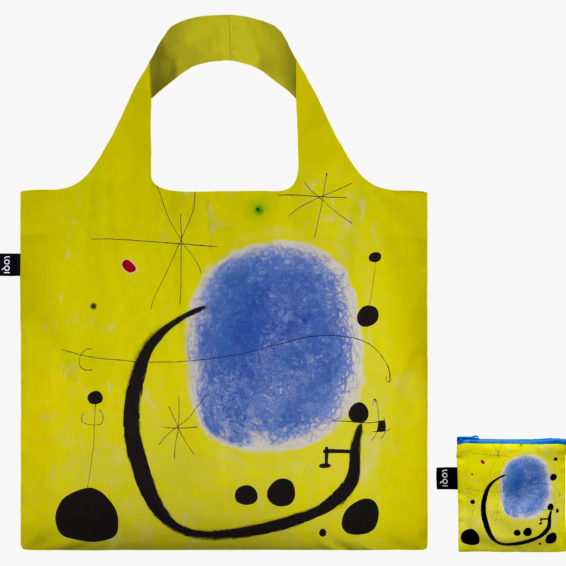 LOQI JOAN MIRO Sac recyclé Or d'Azur* Sacs