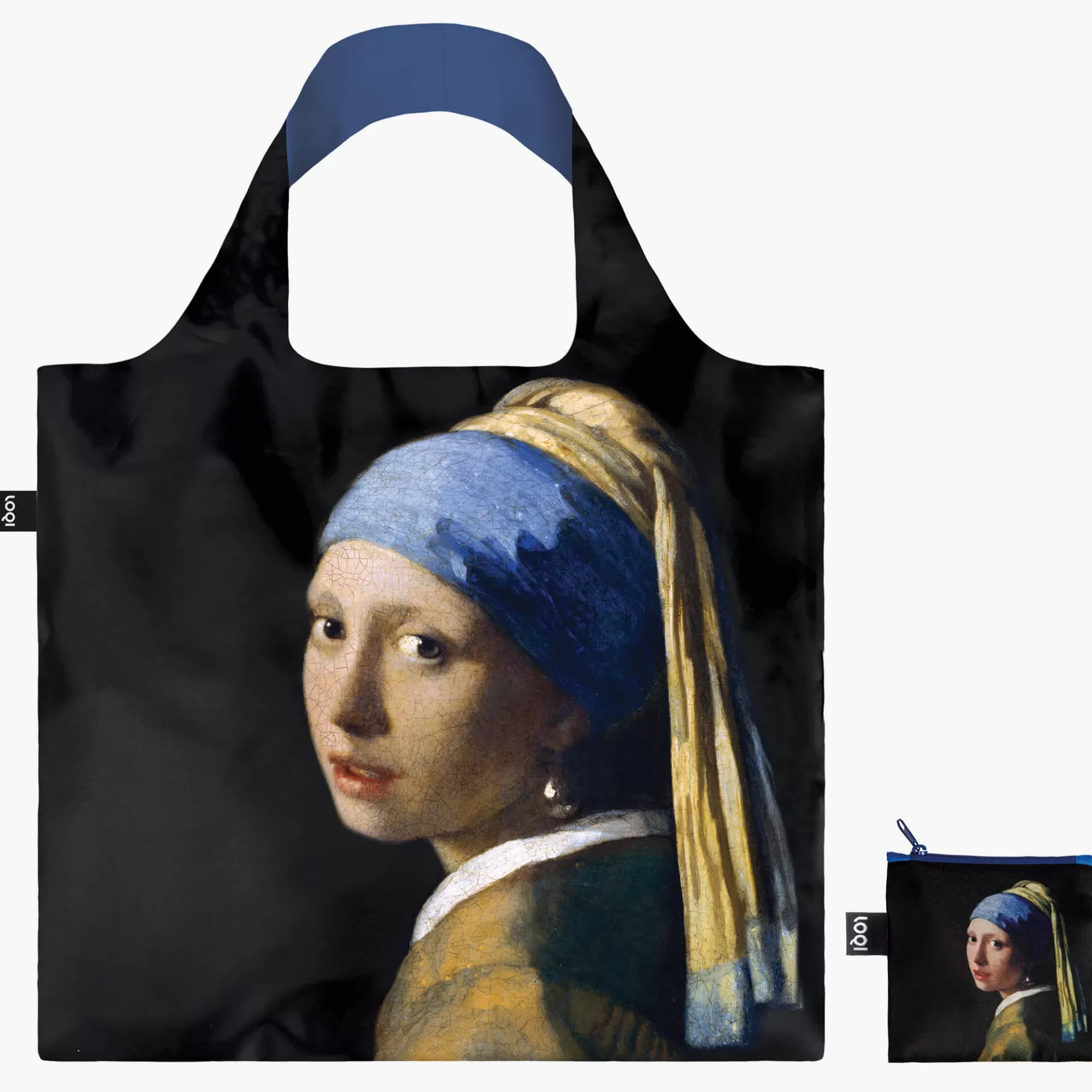 LOQI JOHANNES VERMEER Sac recyclé "Fille à l'oreille de perle* Sacs