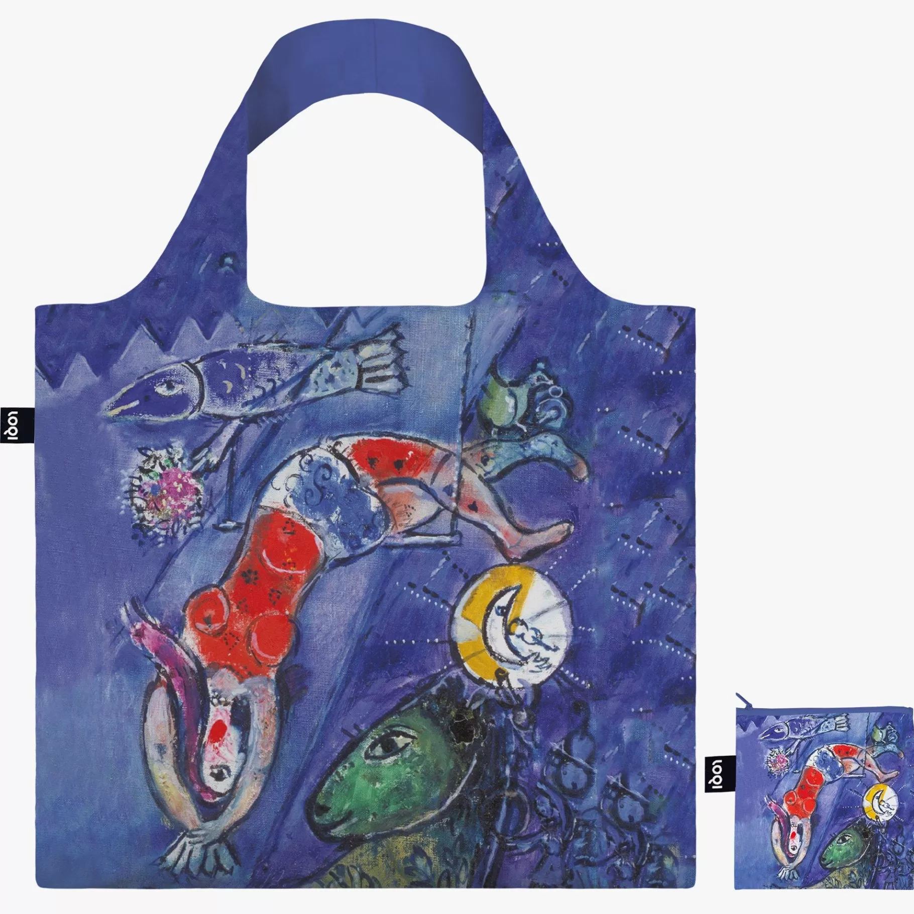 LOQI MARC CHAGALL Sac recyclé The Blue Circus* Sacs