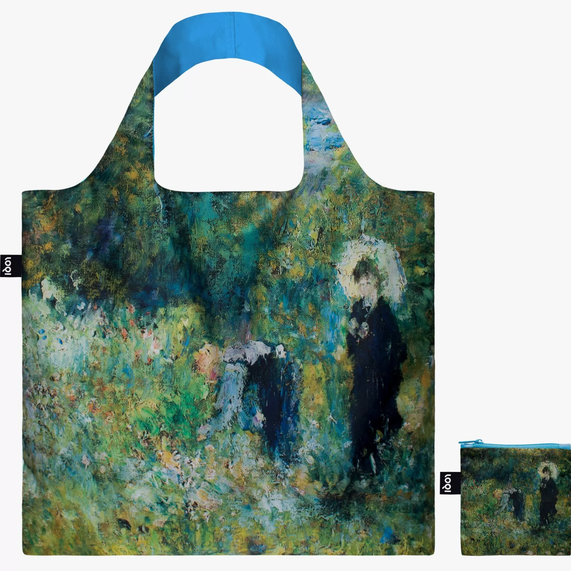 LOQI PIERRE-AUGUSTE RENOIR Femme avec ombrelle Sac recyclé* Sacs