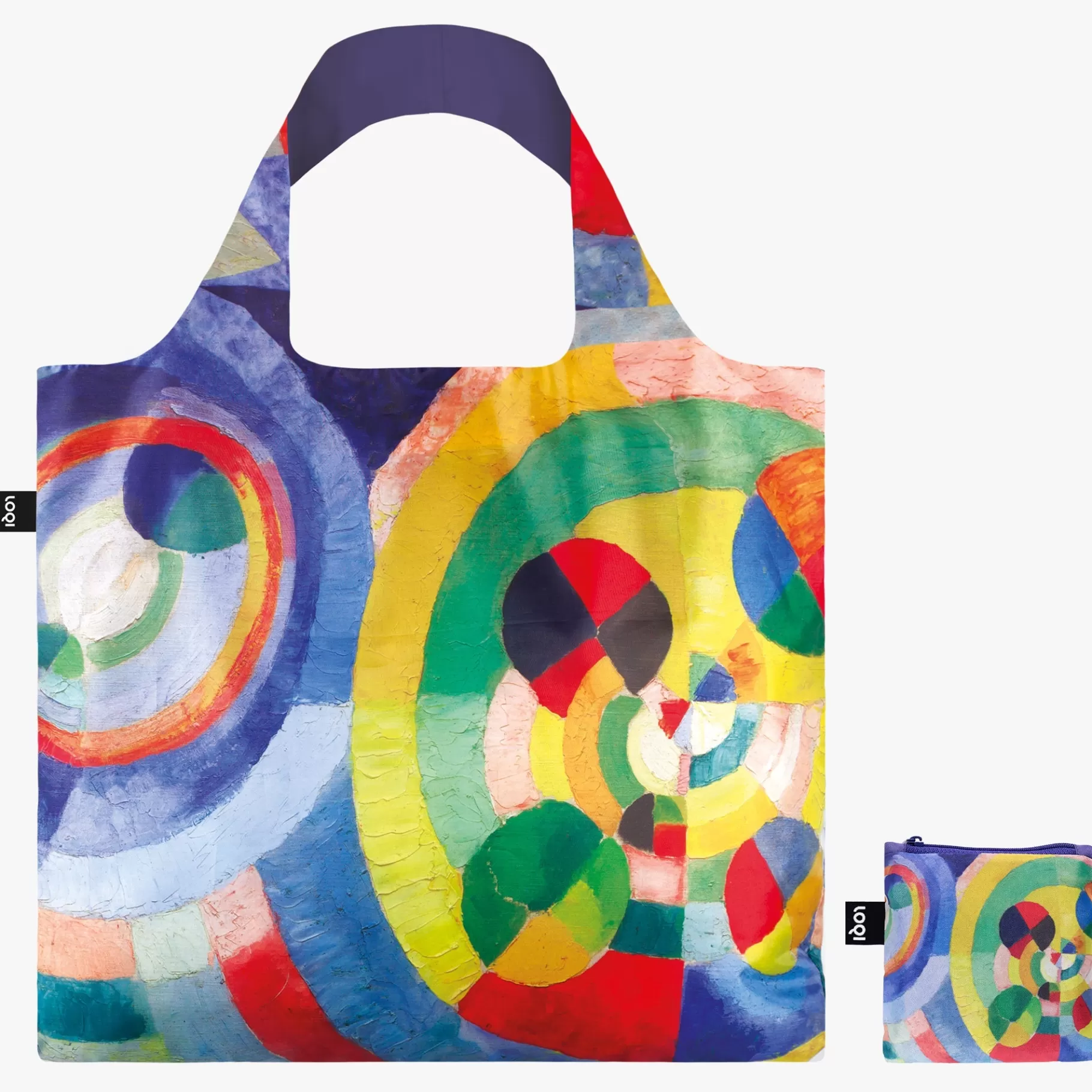 LOQI ROBERT DELAUNAY Formes circulaires Sac recyclé* Sacs