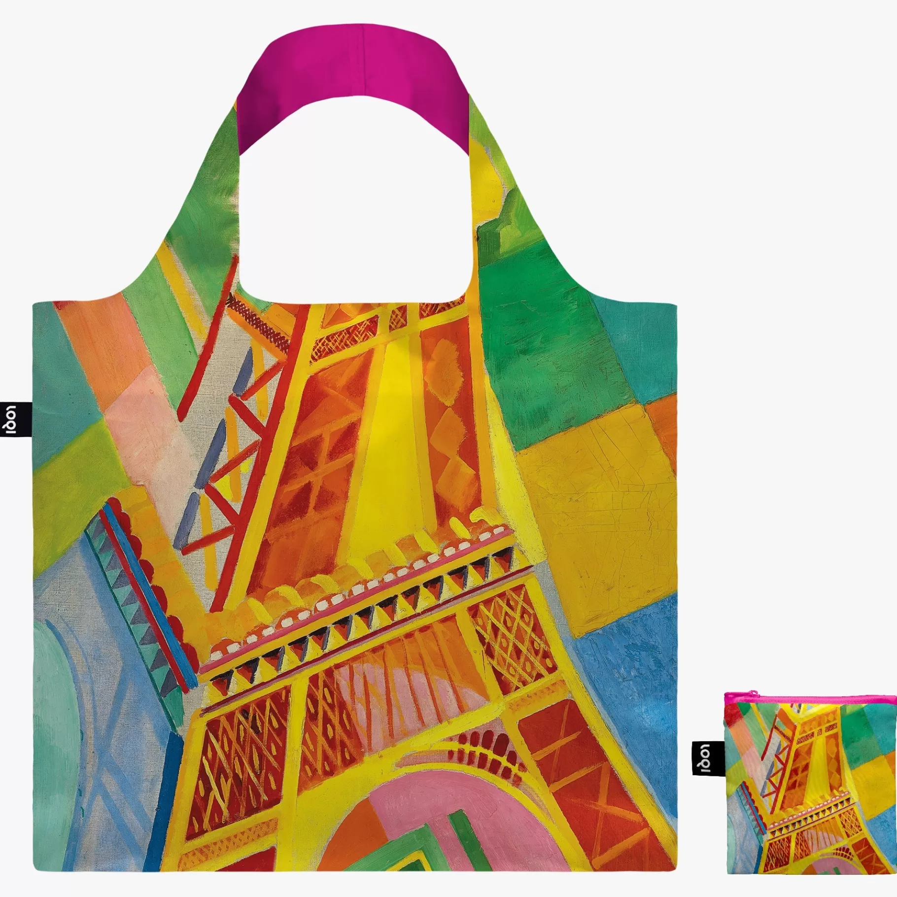 LOQI ROBERT DELAUNAY Sac Tour Eiffel recyclé* Sacs