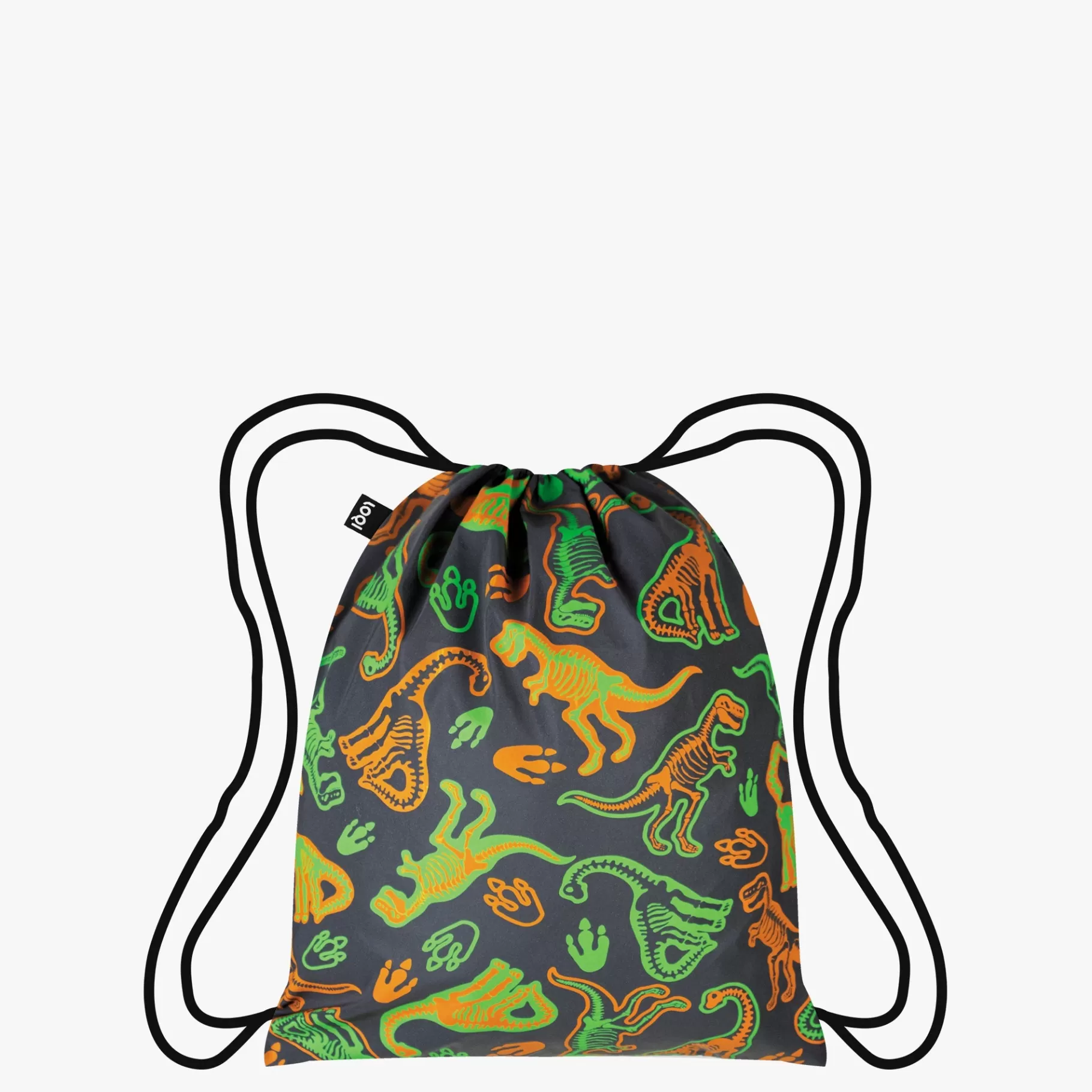 LOQI Sac à dos moyen réfléchissant DINOSAUR Skeleton*Enfant Enfants