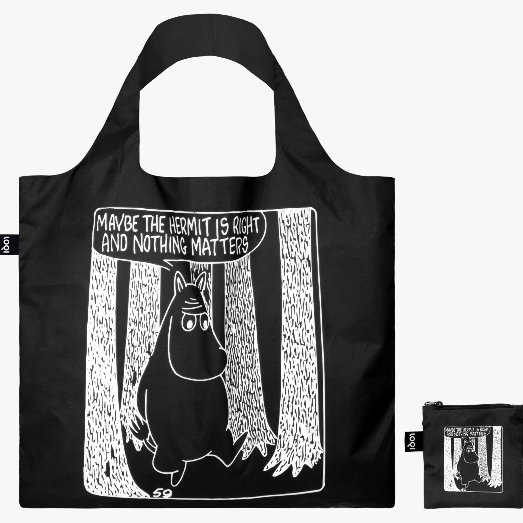 LOQI Sac recyclé MOOMIN Comic Adventures* Sacs