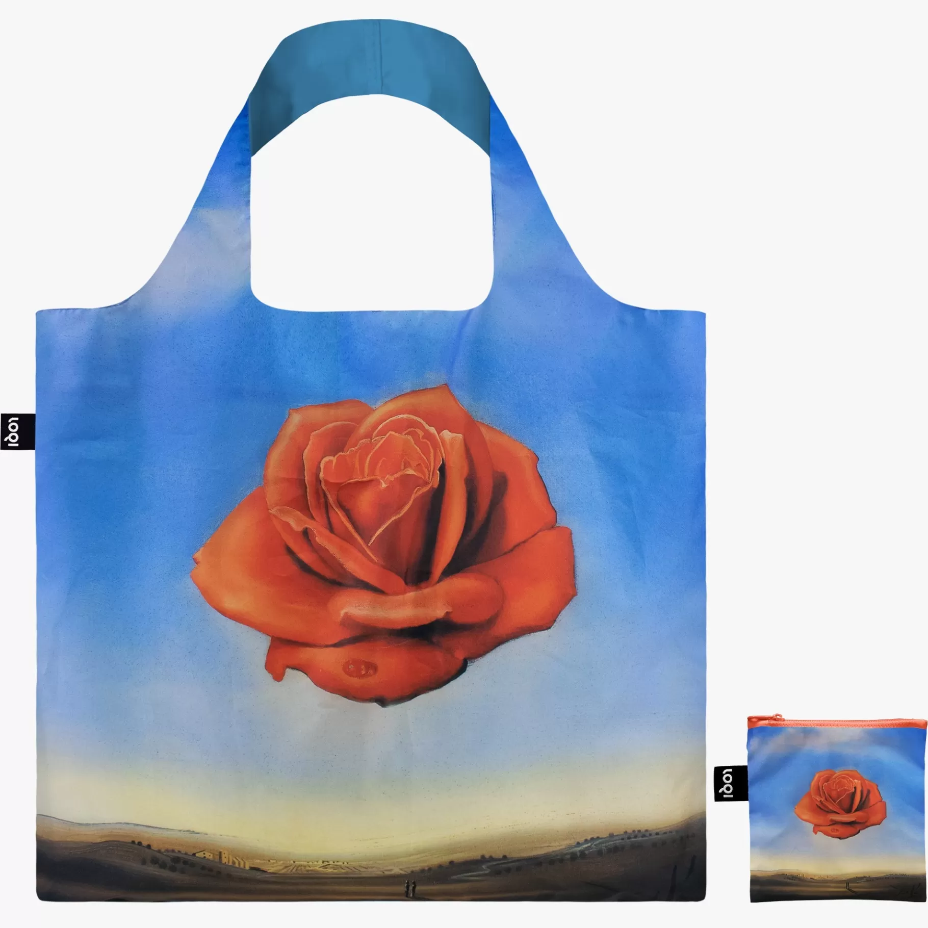 LOQI SALVADOR DALI Sac recyclé Rose Méditative* Sacs