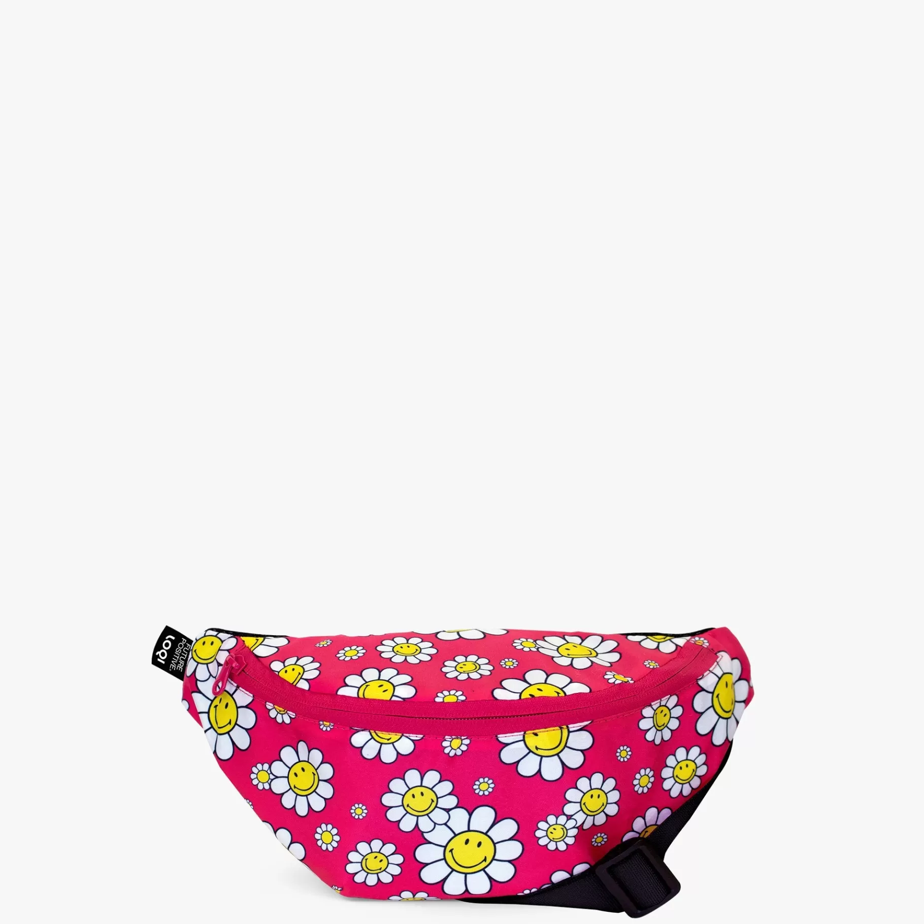 LOQI SMILEY Fleurs Framboise Recyclé Bumbag* Sacs À Dos