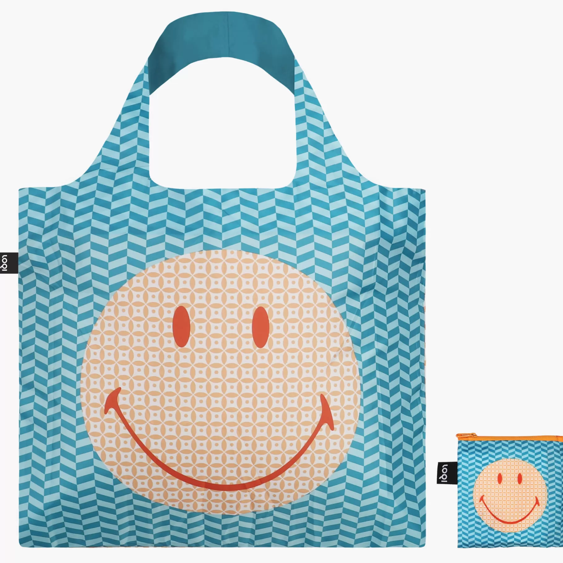 LOQI SMILEY Sac géométrique recyclé* Sacs