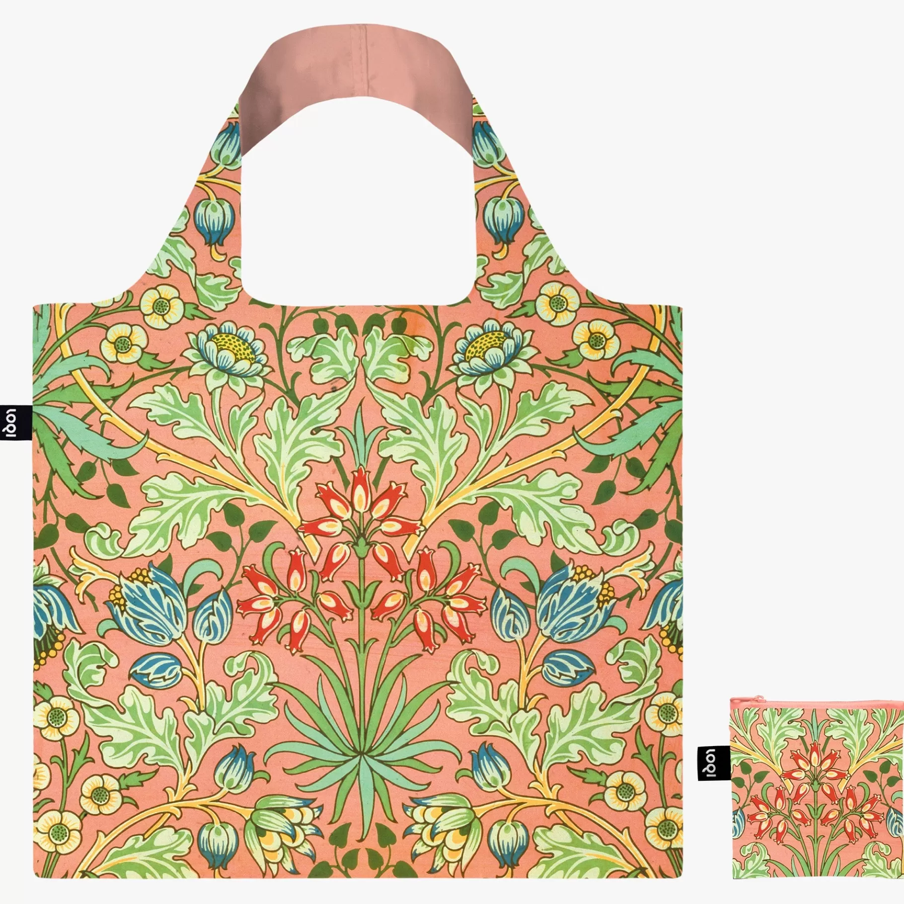 LOQI WILLIAM MORRIS Sac recyclé en jacinthe* Sacs